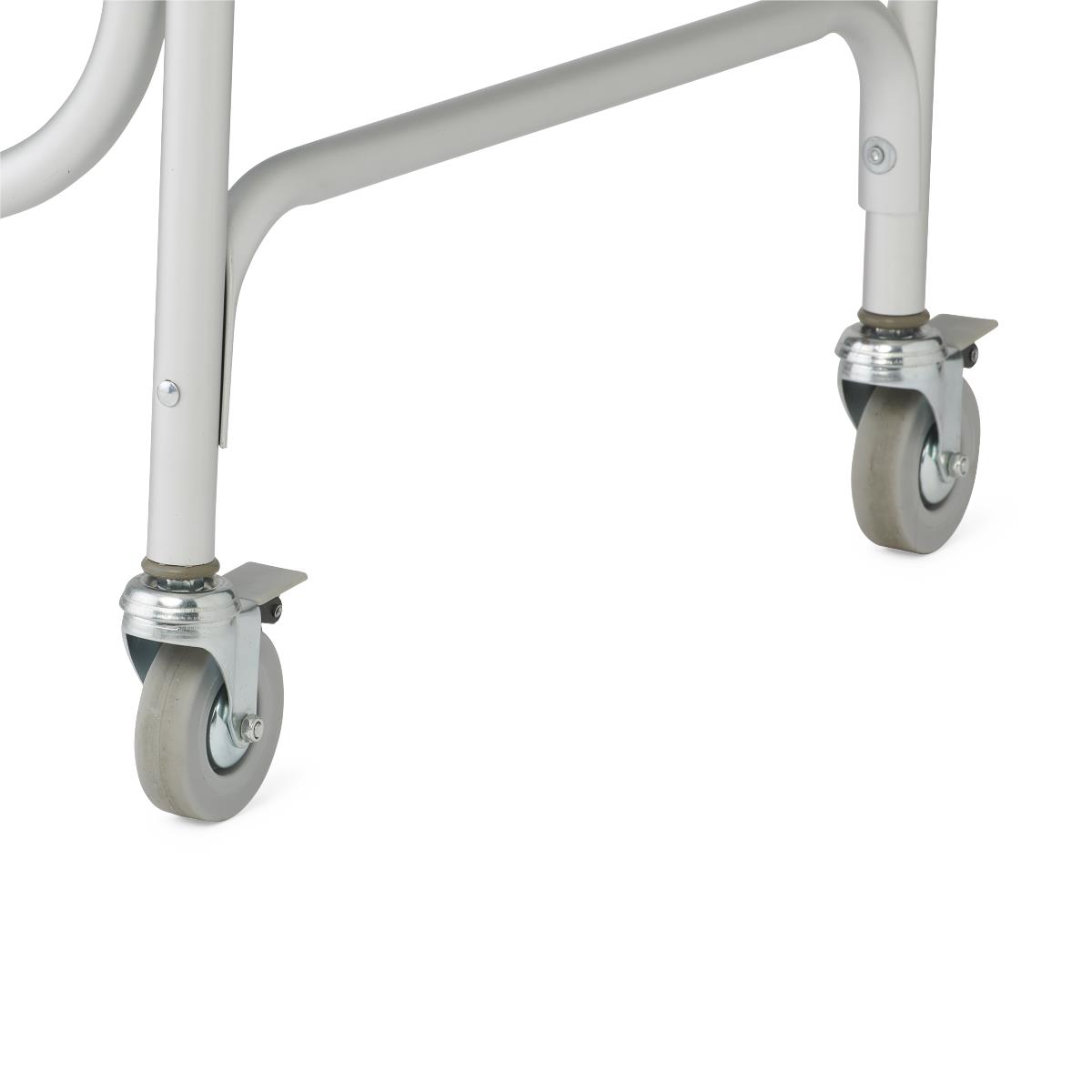 Medline Padded Shower Chair Commode with Casters | HHCS