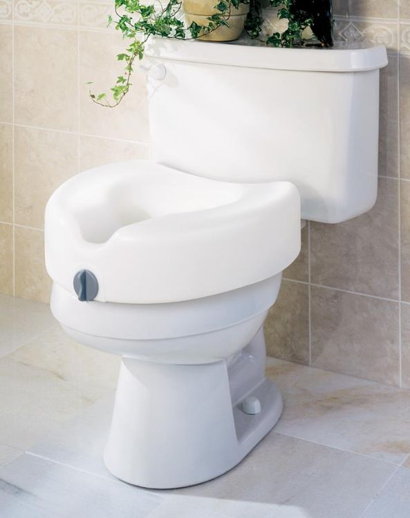 Medline Locking Toilet Seat Riser Without Arms