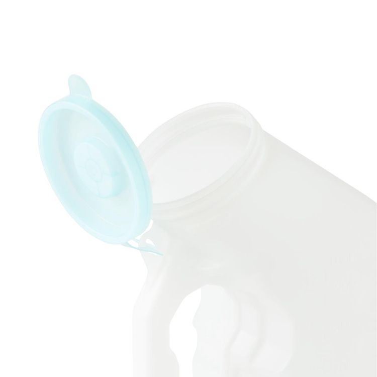 Medline Male Urinal with Lid