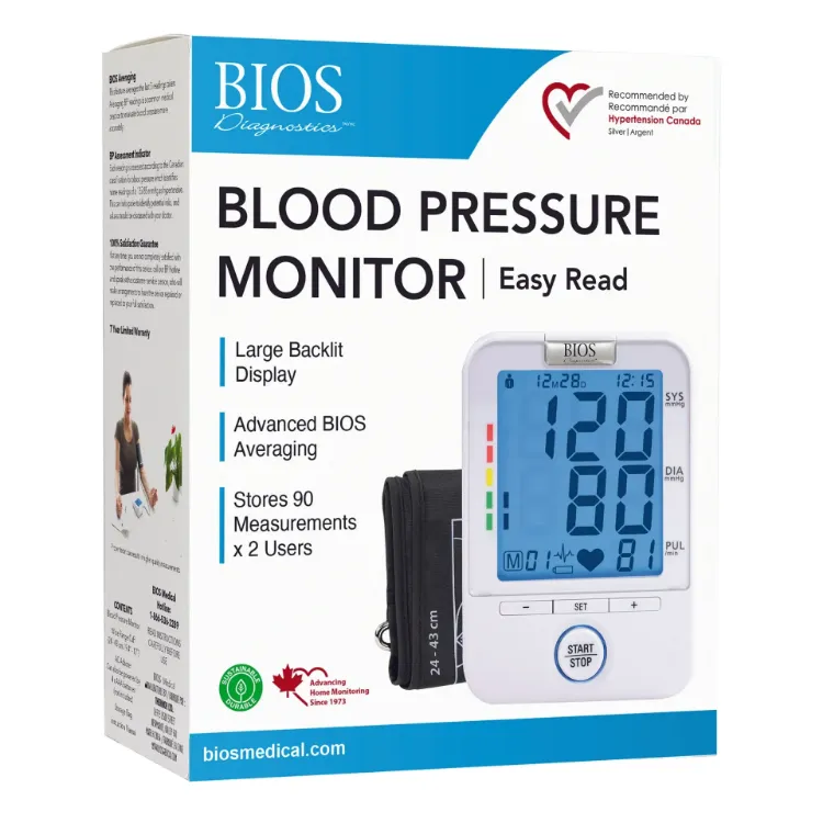 Easy Read Blood Pressure Monitor