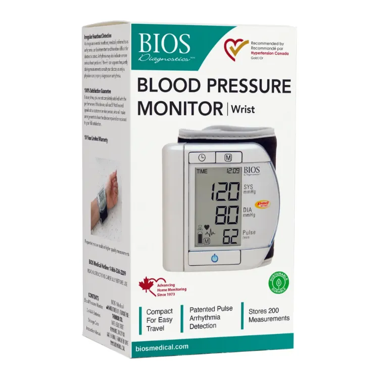 Wrist Blood Pressure Monitor