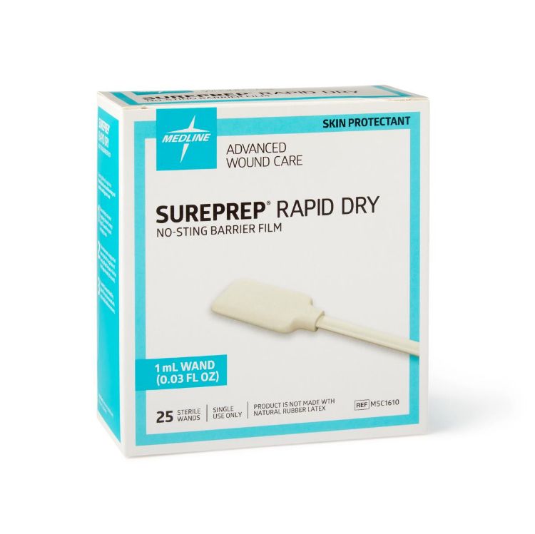 Medline SurePrep Rapid Dry No Sting Barrier Film