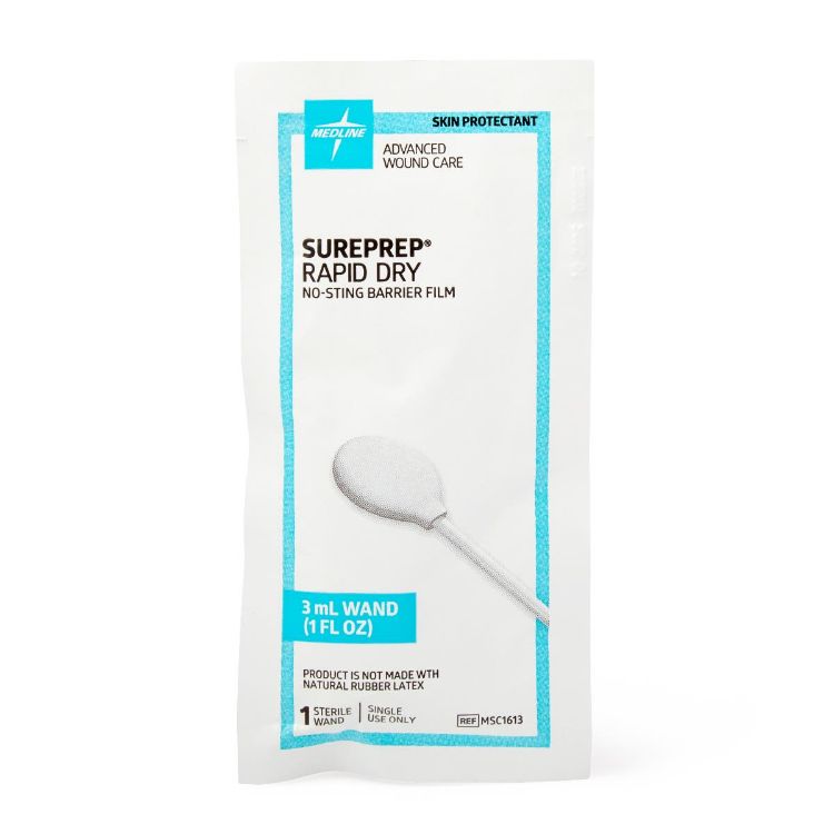 Medline SurePrep Rapid Dry No Sting Barrier Film