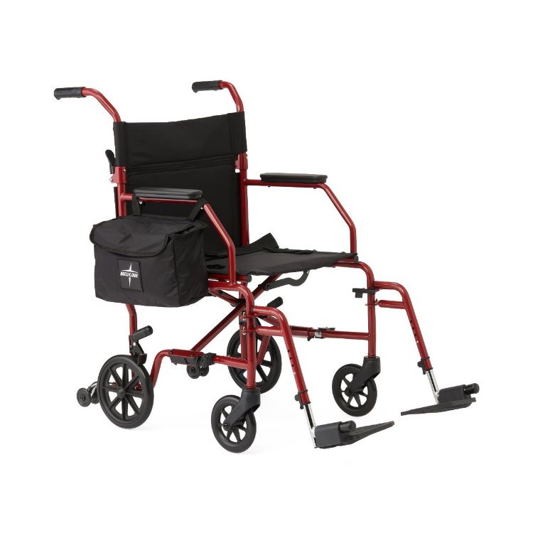 Medline Steel Transport Chair