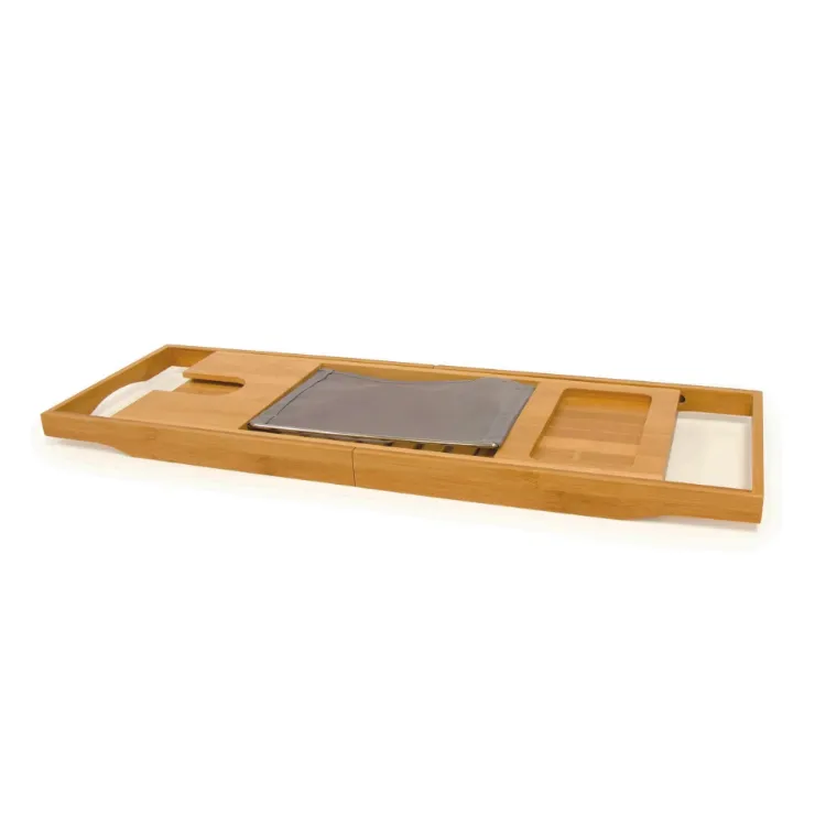 Bamboo Bathtub Caddy
