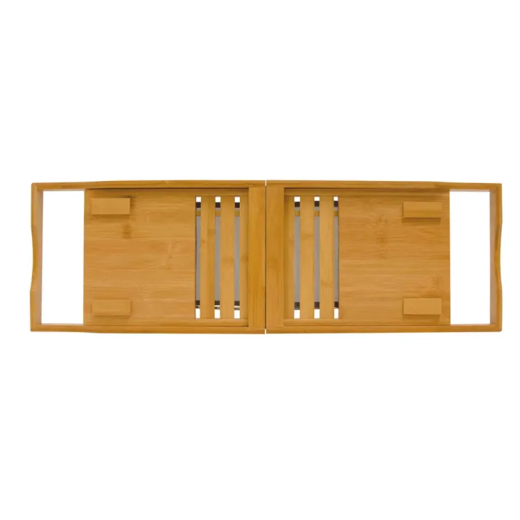 Bamboo Bathtub Caddy