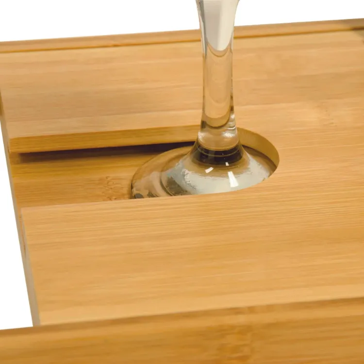 Bamboo Bathtub Caddy