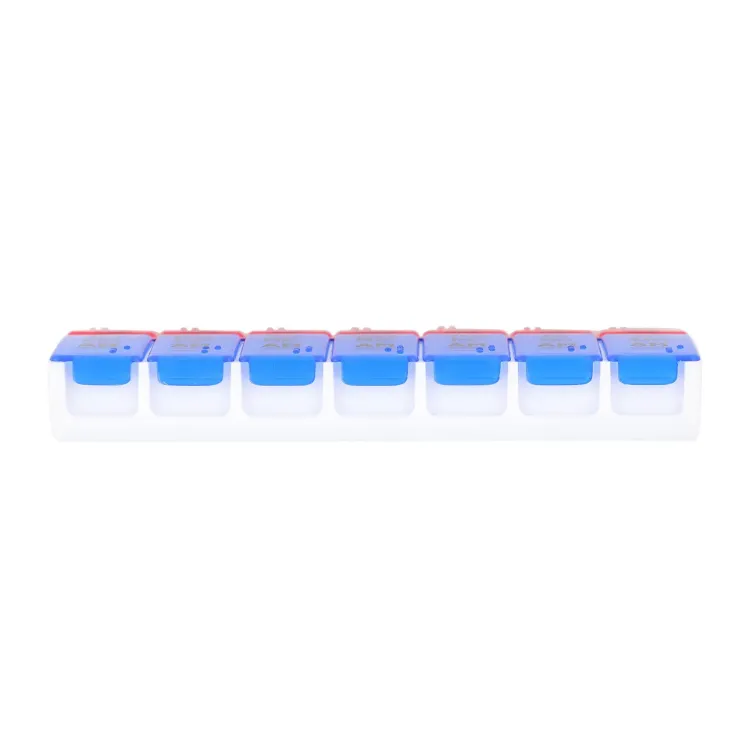 Compact,Twice Daily, 7 Day, Pillbox