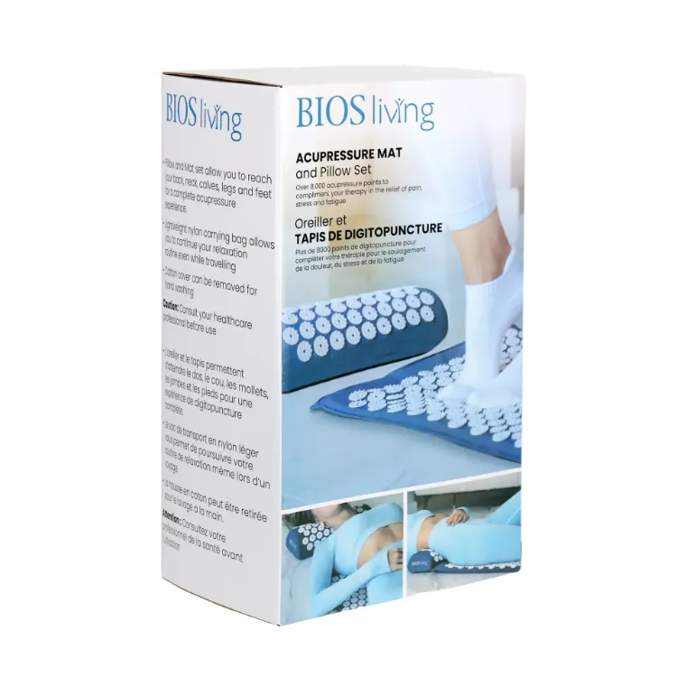 Acupressure Mat and Pillow Set