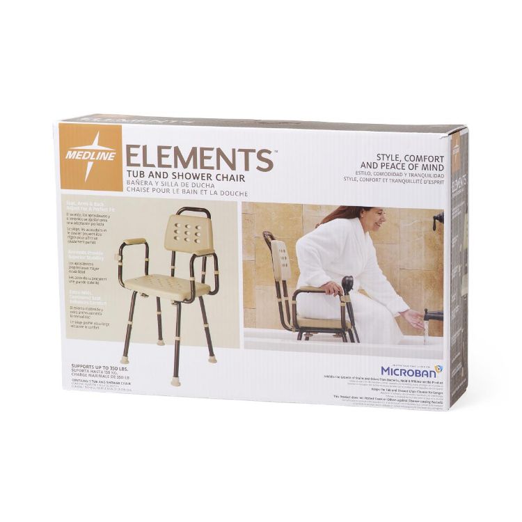 Medline Elements Shower Chair Microban Treatment