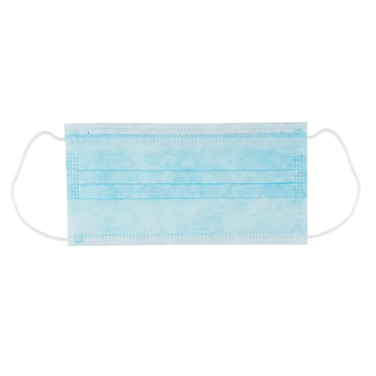 Disposable Face Mask w/Ear Loops - 3 Ply (Box of 50)