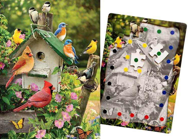 Singing Around the Birdhouse Puzzle