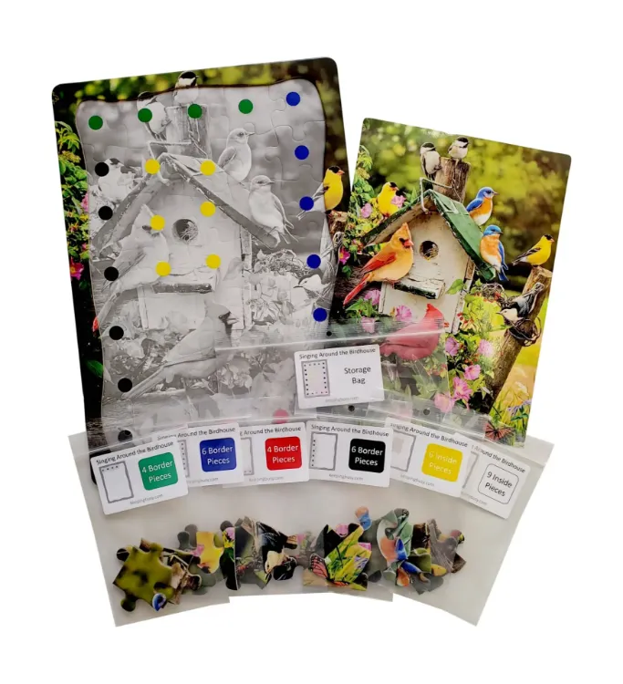 Singing Around the Birdhouse Puzzle