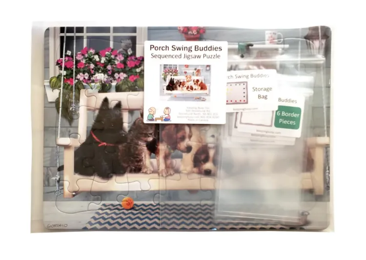 Porch Swing Buddies Puzzle
