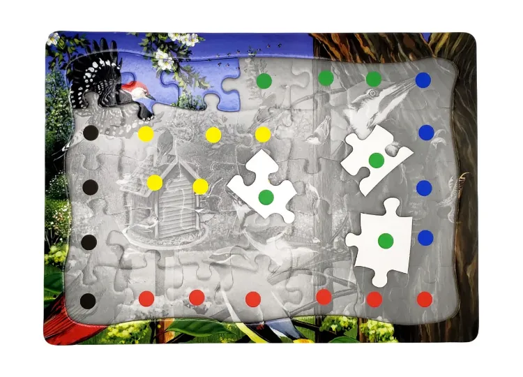 Around the Bird feeder Puzzle