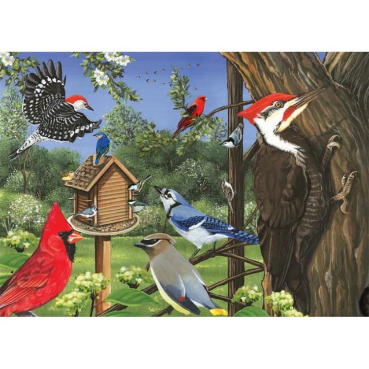 Around the Bird feeder Puzzle
