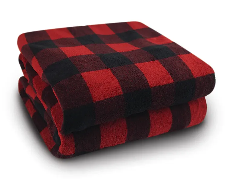 Buffalo Plaid Electric Throw