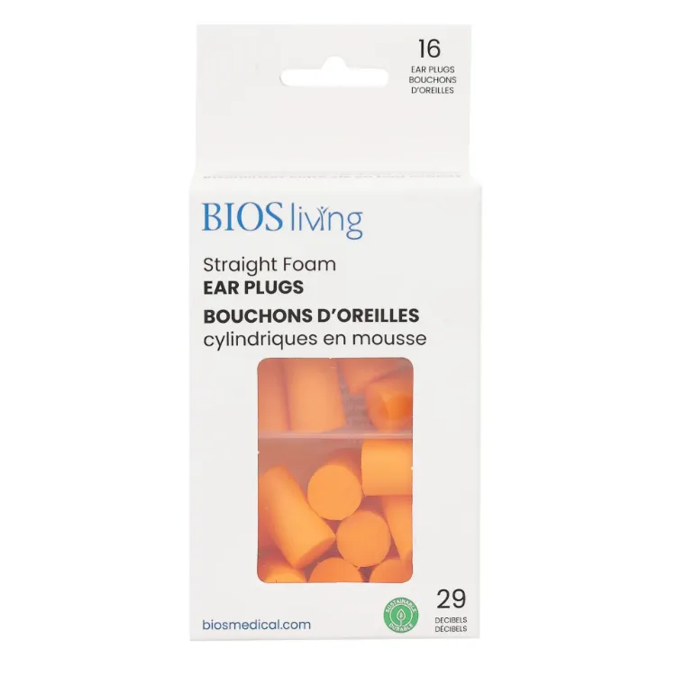 Straight Foam Ear Plugs