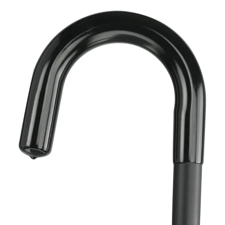 J-Handle Cane - Black (PVC)