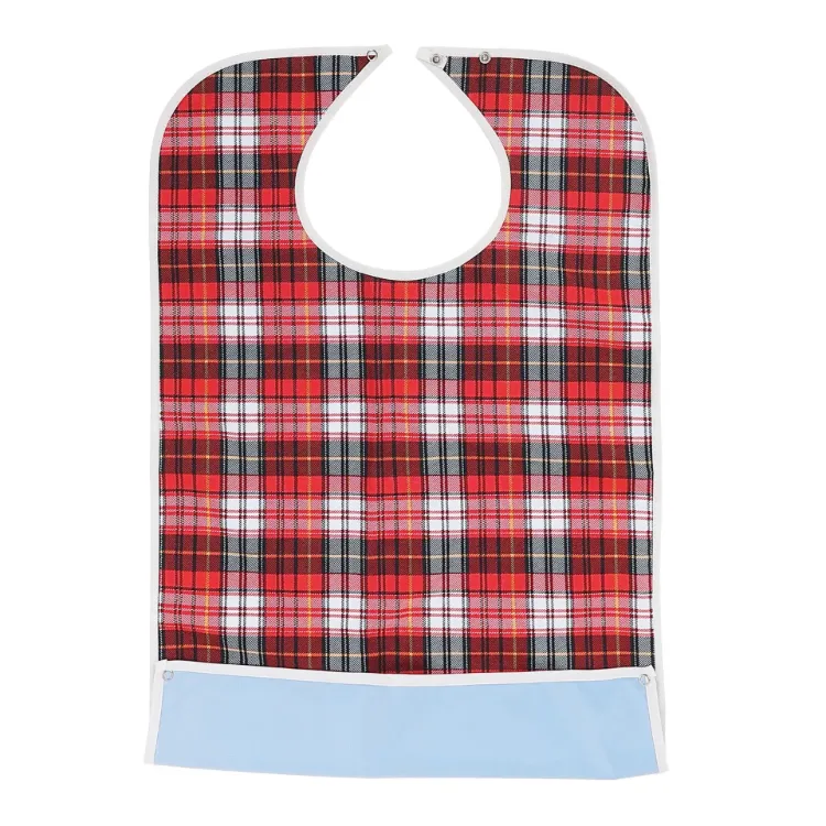 Red Plaid Clothing Protector