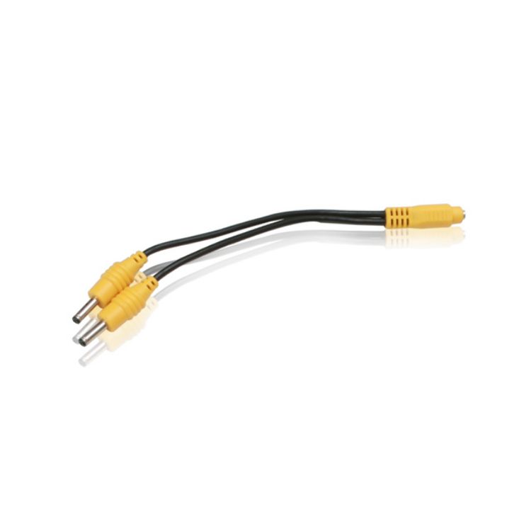 Dogtra Splitter Cable for Charging Dog Collar and Remote simultaneously Yellow