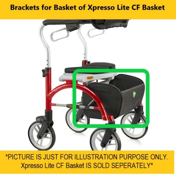 Brackets for the basket of Evolution Xpresso Lite CF