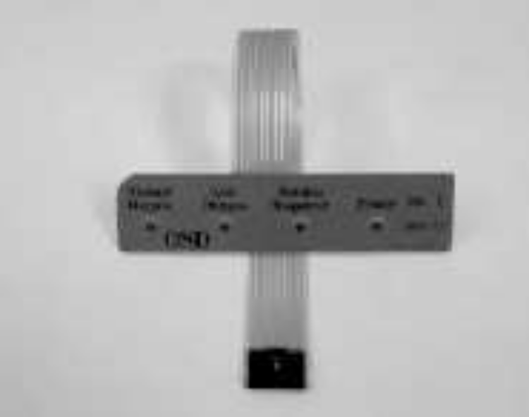 Light panel/ribbon cable for Drive DeVilbiss 5L Oxygen Concentrator