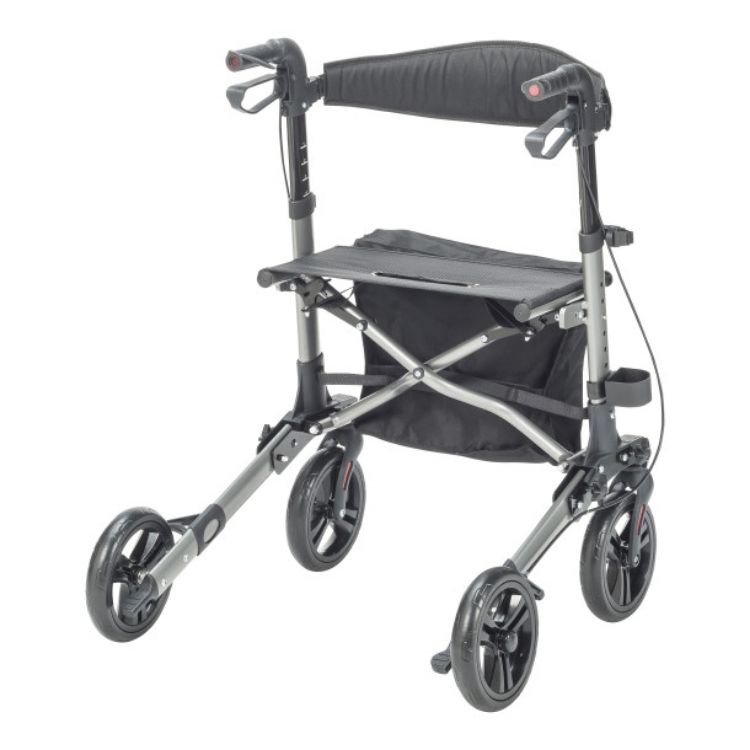 Drive Compact Folding Rollator back view
