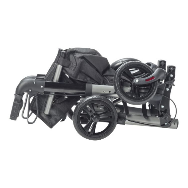 Drive Compact Folding Rollator fits in small spaces