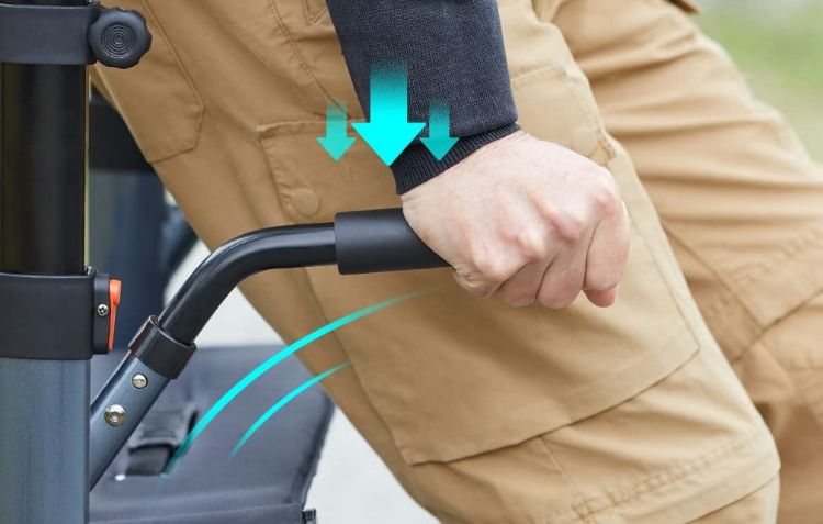 Stand Assist Handle (pr) for Drive Upright Walker