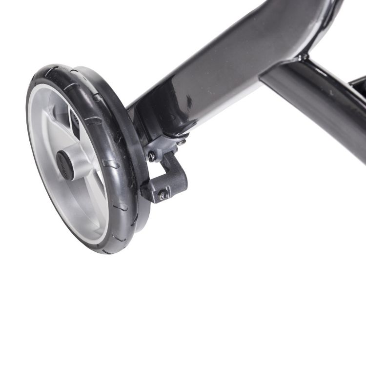 Black Drive Nitro Sprint Rollator With with Accessories (Weight Capacity 350LBS) back wheel with brake