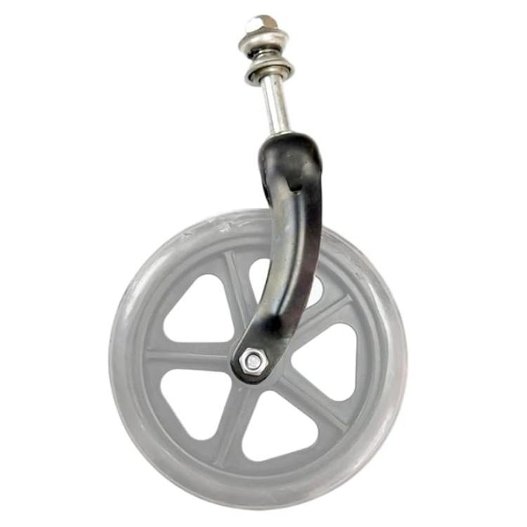Front Fork Assembly for Steel Rollator with 6” Wheels, Knockdown (Heavy Duty 350LBS)