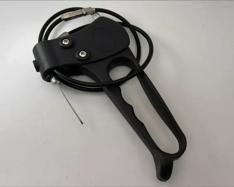 Hand Brake & Cable for Steel Rollator with 6” Wheels, Knockdown (Heavy Duty 350LBS)