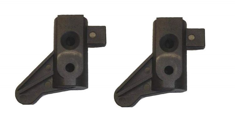 Backrest Pivot Bracket for Steel Rollator with 6” Wheels, Knockdown (Heavy Duty 350LBS)