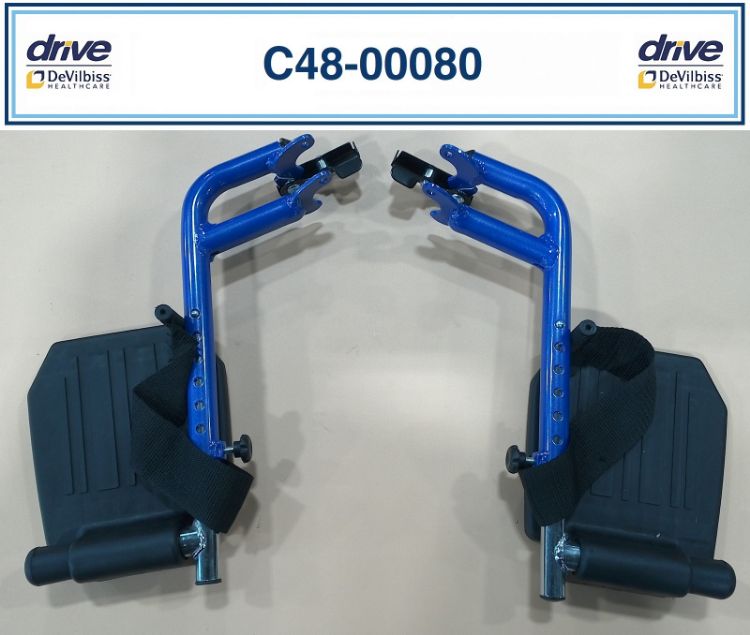 Foot Rest for Drive Airgo Comfort-Plus Lightweight Transport Chair