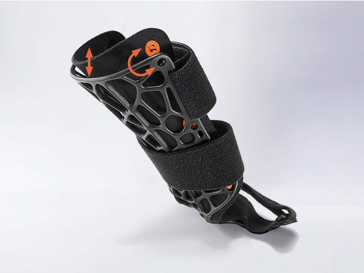 Manu-Cast Organic Wrist Orthosis With Finger and Thumb I For Right Hand