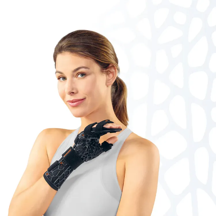 Manu-Cast Organic Wrist Orthosis With Finger and Thumb I For Left Hand