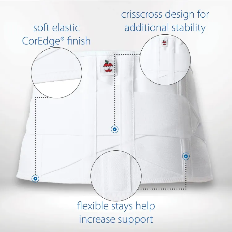 Dual Pull Elastic Crisscross Back Support
