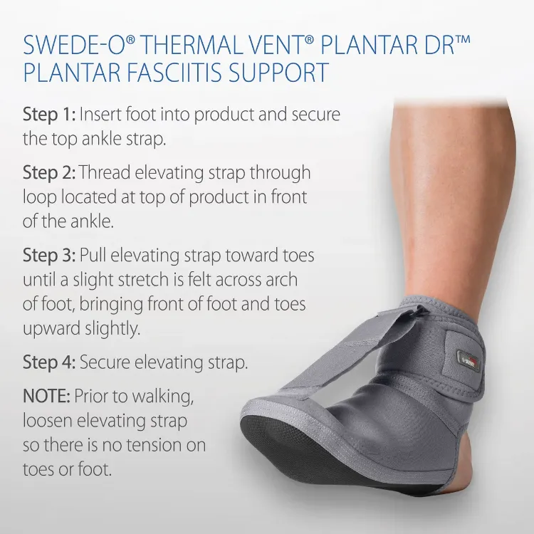 Swede-O Thermal Vent Plantar DR