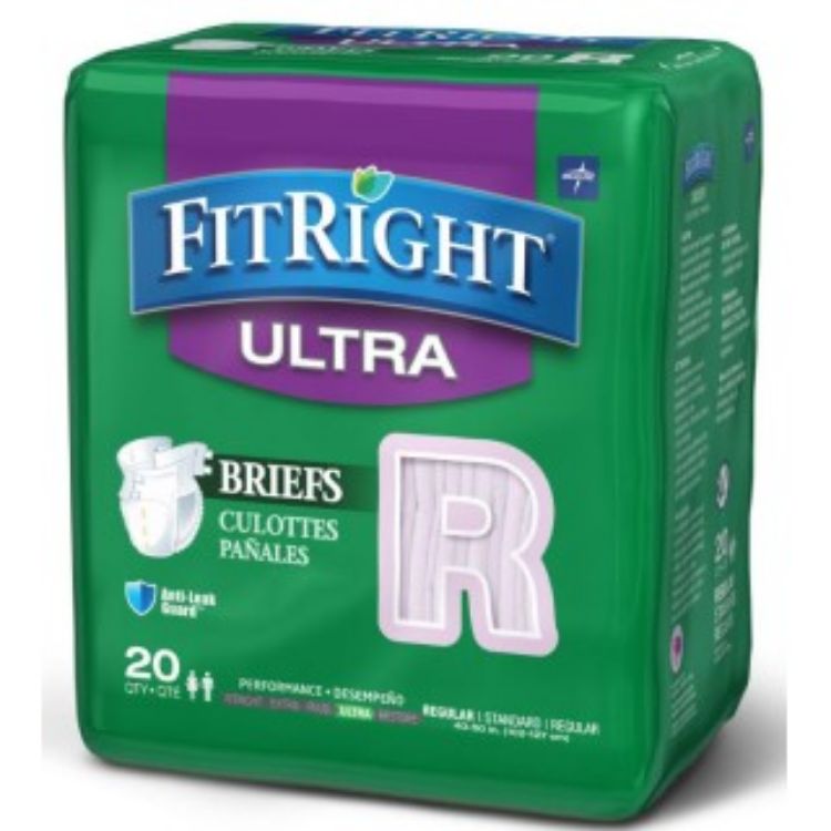Medline Fitright Ultra Adult Briefs