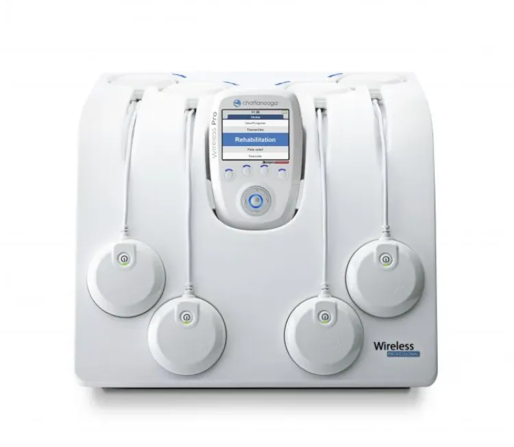 Chattanooga 4 Channel Wireless Professional Standard Unit I NMES / TENS (2 remotes)