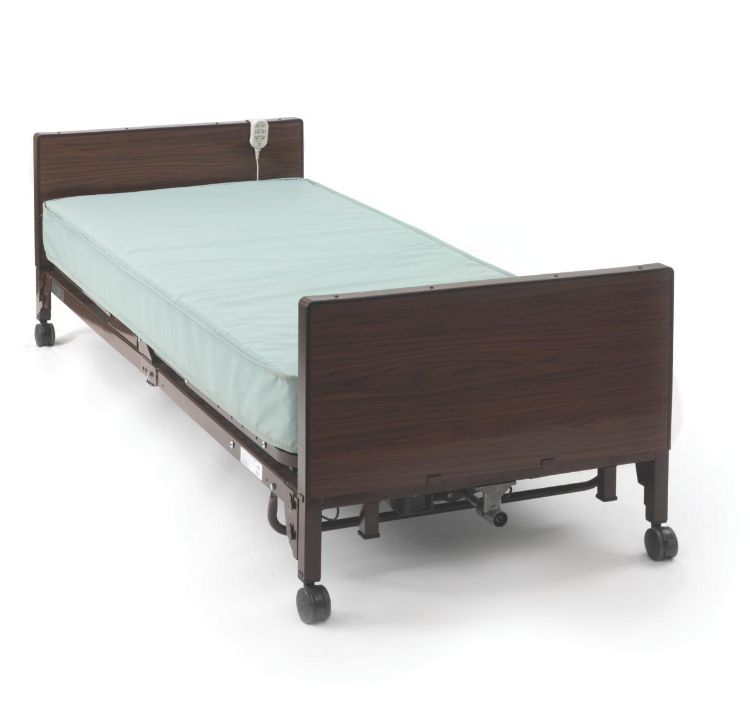 MedLite Homecare Semi-Electric Bed with Adjustable Height