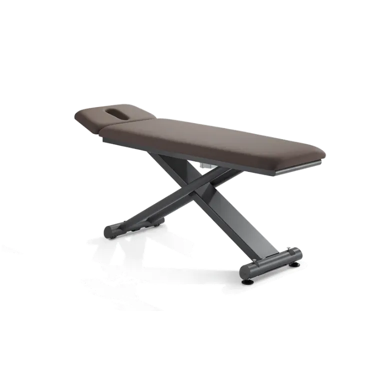 PINO Q Massage Table with 3 part head section I Carob