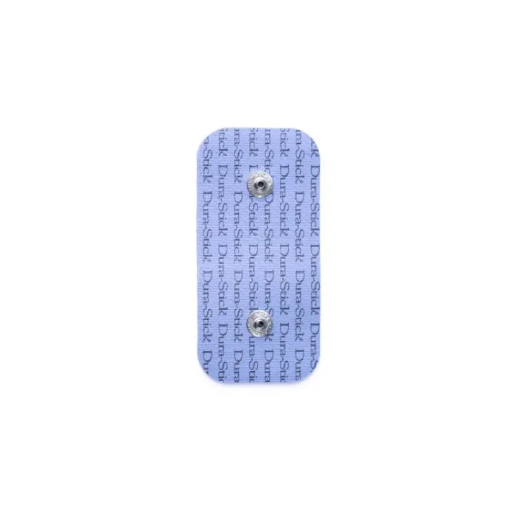 Dura-Stick Snap Electrodes I 2X4" Double Snap Rectangle I 2/pkg