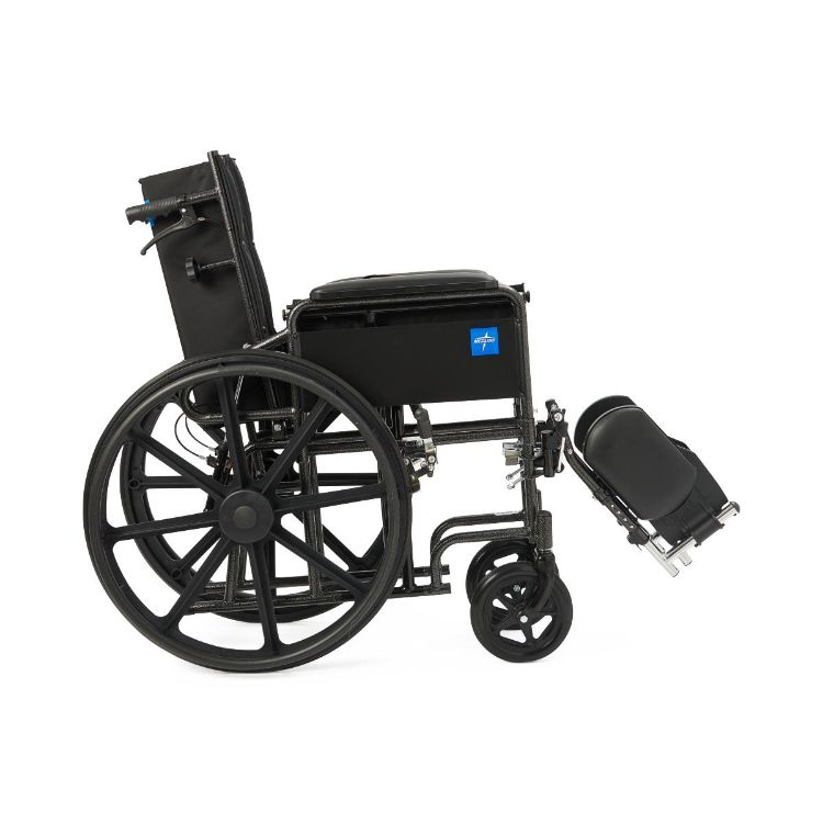 Guardian Reclining Wheelchair with Full-Length Arms