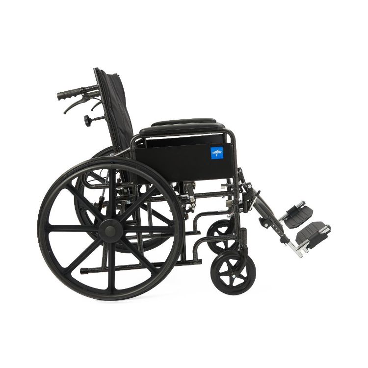Guardian Reclining Wheelchair with Full-Length Arms
