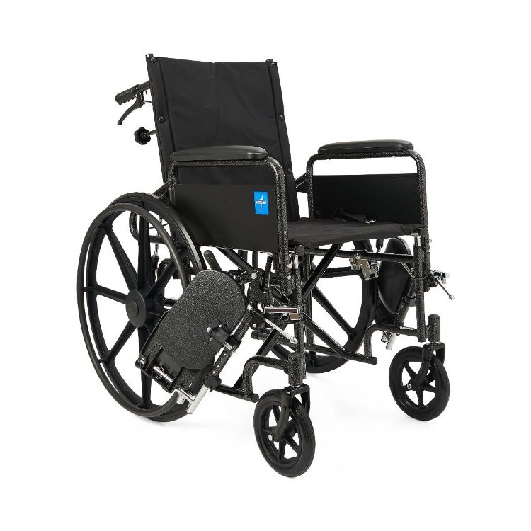 Guardian Reclining Wheelchair with Full-Length Arms