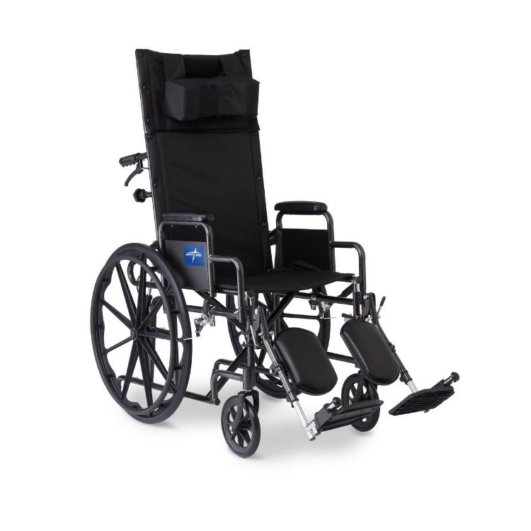 Guardian Reclining Wheelchair with Desk-Length Arms