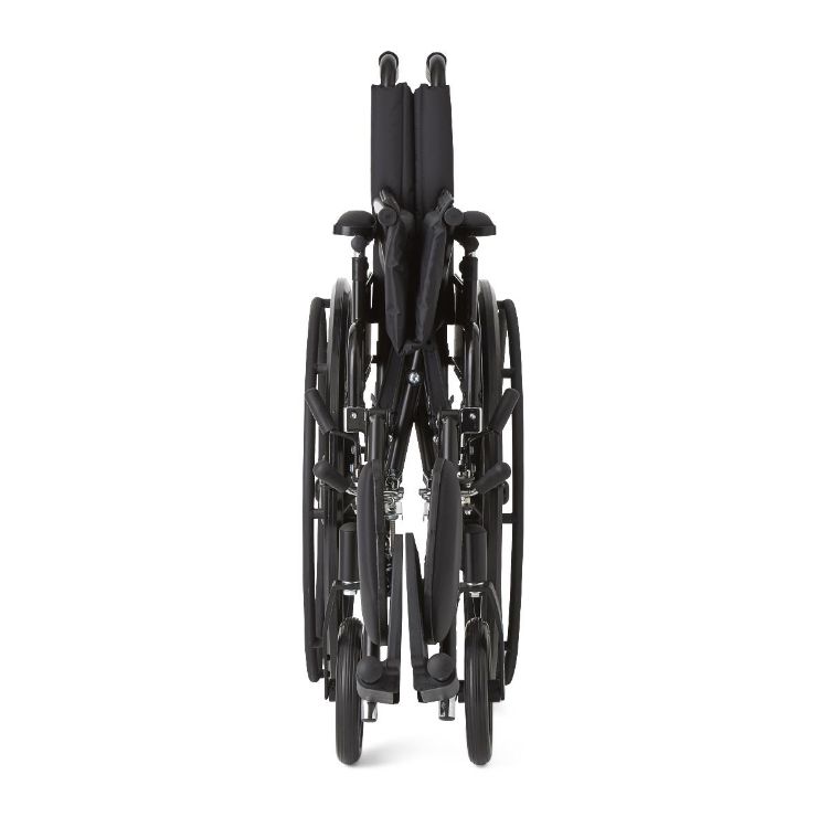 K4 Lightweight Wheelchair with Height-Adjustable Swing-Back Desk-Length Arms and Elevating Leg Rests