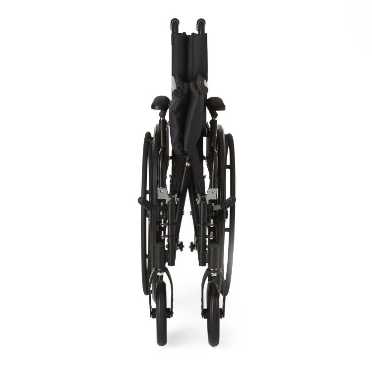 K4 Extra-Wide Lightweight Wheelchair with Height-Adjustable Desk-Length Arms and Footrests